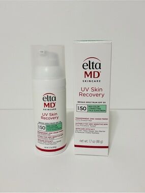 🌸  Elta MD UV Skin Recovery SPF 50 1.7 Oz / 48g Red Color Correcting Sun Screen